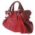 Céline Celine Red Python Leather Handbag  ref.253939