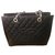 Chanel Totes Black Leather  ref.254055