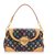 Louis Vuitton Black Monogram Multicolore Beverly MM Multiple colors Leather Cloth  ref.254178