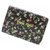 Petit portefeuille en cuir imprimé noir Miu Miu Veau façon poulain Multicolore  ref.254198