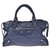 Balenciaga Handbag Azul marinho Couro  ref.254312