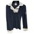 Chanel Tricots Coton Blanc Bleu Marine  ref.254454