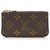 Louis Vuitton Brown Monogram Key Holder Cloth  ref.254505
