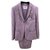 Chanel 9K$ Airlines lilac tweed suit Lavender  ref.254600