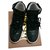 Sneaker alta ASH Nero Pelle  ref.254614