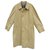 Regenmantel Mann Burberry Vintage t 52 Übergröße Sand Baumwolle Polyester  ref.254650