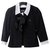 Chanel 7K $ Giacca nera di sfilata in tweed Nero  ref.254682