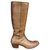 bottes Prada en python p 38,5 Beige  - vue 1