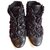 Chanel CAMELLIA Black Leather  ref.254721