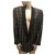 Pierre Cardin Check Jacket Grey Polyester Viscose  ref.254741