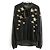 Roberto Cavalli Jersey de punto con cuello de bufanda