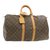 Louis Vuitton Keepall 45 Brown Cloth  ref.254903