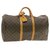 Louis Vuitton Keepall 50 Brown Cloth  ref.254920