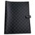 Louis Vuitton Couverture de bureau Cuir Noir  ref.255088