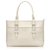 Burberry White Leather Tote Bag Pony-style calfskin  ref.255225
