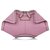 Bolsa clutch em couro Alexander McQueen Pink De Manta Rosa Bezerro-como bezerro  ref.255257