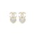 Chanel MOONSTRUCK EARRINGS STUDS Dourado Metal  ref.255370