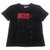 Fendi T-Shirt, Gr. IT 38/ XS Schwarz Schokolade Baumwolle  ref.255444