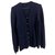Chanel Knitwear Navy blue Wool  ref.255462