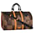 Louis Vuitton LV Keepall Nigo new Brown Leather  ref.255490