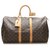 Louis Vuitton Keepall Monogram Brown 45 Cuir Toile Marron  ref.255869