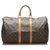 Louis Vuitton Keepall Monogram Brown 45 Cuir Toile Marron  ref.255888