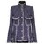 Chanel 9Nuova giacca in tweed da K $ Blu  ref.255982