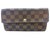 Louis Vuitton SARAH CB DAMIER EBONY Brown Leather  ref.256024