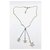 Chanel Halsketten Silber Metall  ref.256062