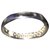 Autre Marque Brilliant half wedding ring and white gold Silver hardware  ref.256085