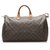 Louis Vuitton Brown Monogram Speedy 40 Leather Cloth  ref.256317