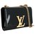 Louis Vuitton Louise Black Leather  ref.256389