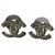 Chanel Earrings Silvery Metal  ref.256426
