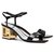 Givenchy sandali Nero Pelle  ref.256502