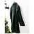 Abrigo Max Mara de lana verde oscuro - vista 8