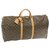 Louis Vuitton Keepall Brown Cloth  ref.256546