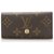 Monograma Louis Vuitton Brown 6 Chaveiro Marrom Lona  ref.256647