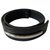 Hermès Bracelets Black Silvery Leather Metal  ref.256852