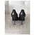 Valentino Mary Jane Peep Toe Stilettos Leder Grau 40 - Ansicht 4