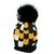 Prada ponpon Black Yellow Wool  ref.256883