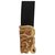 Cintura in vera pelle Cartier con fibbia a forma di elefante in metallo dorato Nero  ref.257031