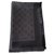 Louis Vuitton Esquisto monograma Negro Seda  ref.257073