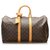Louis Vuitton Keepall Monogram Brown 45 Cuir Toile Marron  ref.257206
