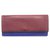 Cartera Louis Vuitton Red Epi Flore Roja Púrpura Cuero  ref.257207