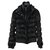 FENDI Black Puffer Jacket Sz.40 Rayon  ref.257276