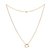 Love Cartier 18K Oro 750 Collar Trinity Ring Charms Dorado Oro amarillo  ref.257354