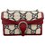Gucci small Dionysus in cream tweed and red leather  ref.257406