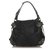 Burberry Black Nylon Handbag Leather Pony-style calfskin Cloth  ref.257478