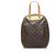 Louis Vuitton-Brown-Monogramm-Ausflug Braun Leder Leinwand  ref.257484