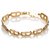 Bracciale a catena Dior in oro con CD D'oro Metallo  ref.257548